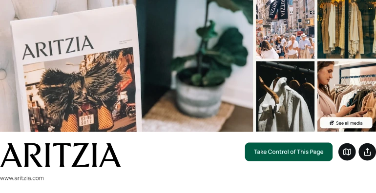 Claim your brand profile